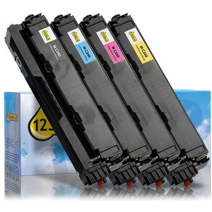 Toner Ricoh M C240 aanbieding: zwart + 3 kleuren (123inkt huismerk)