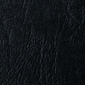 GBC CE040010 Leathergrain bindomslag 250 grams zwart (100 stuks)