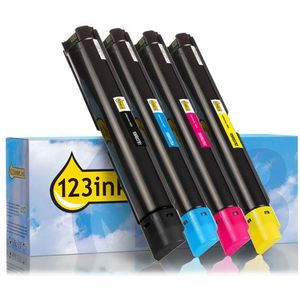 Toner Xerox aanbieding: 106R03761, 62, 63, 64 zwart + 3 kleuren (123inkt huismerk)