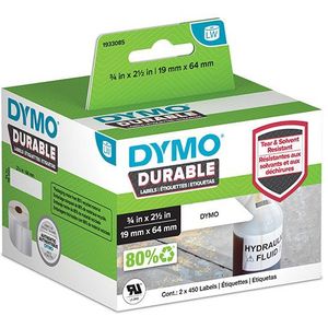 Dymo 1933085 / 2112284 duurzame barcode etiketten (origineel)