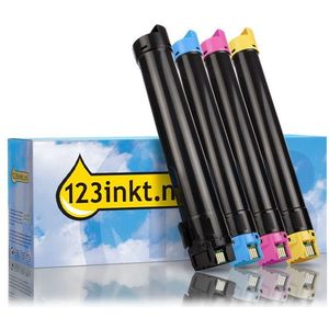 Toner Xerox aanbieding: 006R01697, 698, 699, 700 zwart + 3 kleuren (123inkt huismerk)