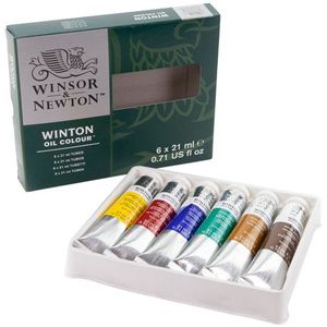 Winsor & Newton Winton olieverf tubes 21 ml (6 stuks)
