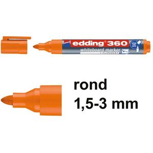 Edding 360 whiteboard marker oranje (1,5 - 3 mm)