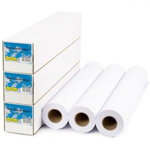 Aanbieding: 3x 123inkt Matt Coated paper roll 610 mm (24 inch) x 45 m (90 grams)