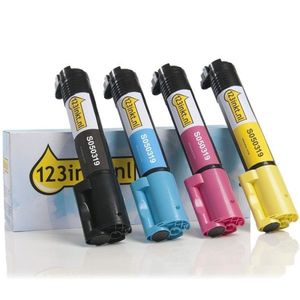Toner Epson aanbieding: S050319, 318, 317, 316 zwart + 3 kleuren (123inkt huismerk)