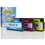 Inktcartridge HP 951XL multipack cyaan/magenta/geel (123inkt huismerk)