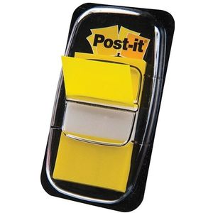 3M Post-it index standaard geel 25,4 x 43,2 mm (50 tabs)