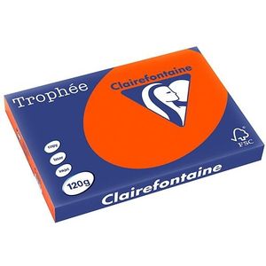 Clairefontaine gekleurd papier kardinaalrood 120 grams A3 (250 vel)