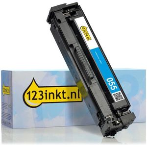 Canon 055 C toner cyaan (123inkt huismerk)