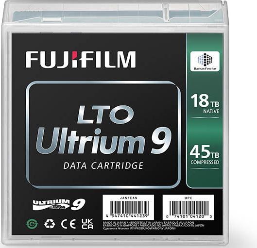 Fuji - Ultrium 9 - LTO Cartridge - Grijs - 18 TB