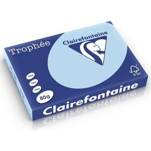 Clairefontaine gekleurd papier blauw 80 grams A3 (500 vel)