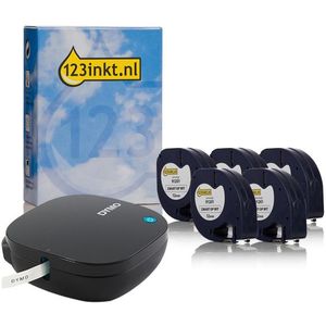 Dymo LetraTag 200B beletteringsysteem + 5 tapes