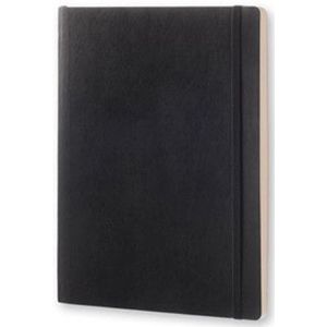 Moleskine XL bullet journal soft cover zwart