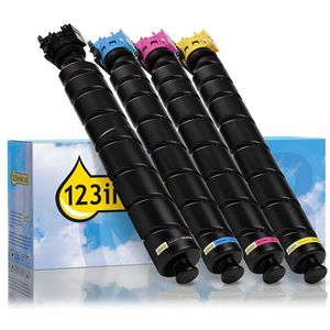 Toner Utax aanbieding: CK-8514 zwart + 3 kleuren (123inkt huismerk)