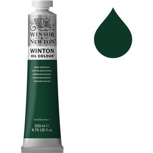 Winsor & Newton Winton olieverf 405 dark verdigris (200ml)