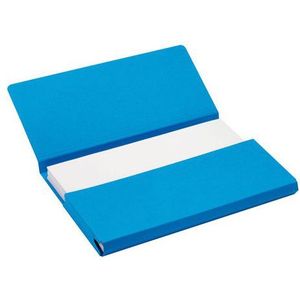 Jalema Secolor Pocket-file kartonnen dossiermappen blauw folio (10 stuks)