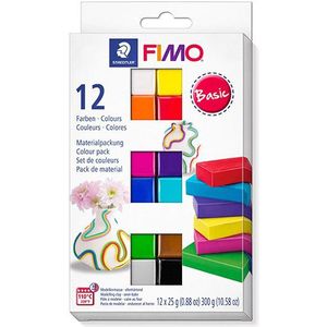 Staedtler Fimo klei soft 25g basis (12 stuks)