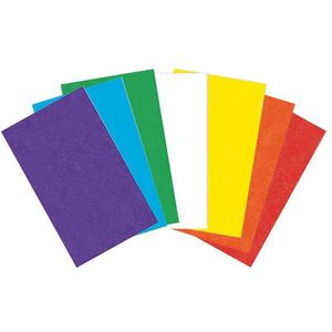 Folia zijdepapier 50 x 70 cm rainbow set (7 stuks)