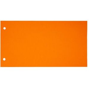 123inkt scheidingsstrook 120 x 225 mm oranje (100 stuks)