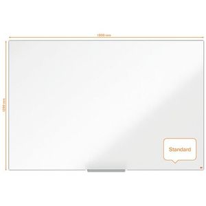 Nobo Impression Pro whiteboard magnetisch geëmailleerd 180 x 120 cm