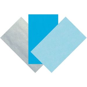 Folia zijdepapier 50 x 70 icy blue set (3 stuks)
