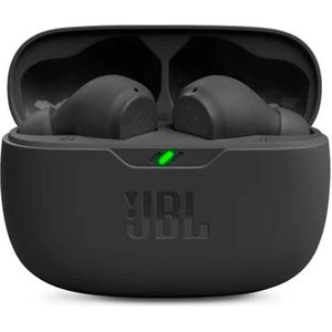 JBL Wave Beam - Draadloze In-ear Oordopjes - Zwart - IP54 en IPX2 Waterbestendig - 32 uur Batterijduur