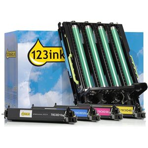 Lexmark 700Z5 (70C0Z50) imaging kit zwart/kleur (123inkt huismerk)