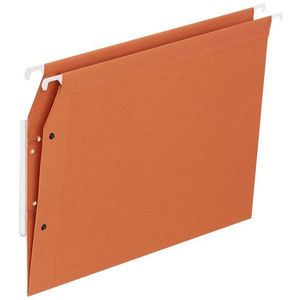 Elba Flex medium hangmappen A4 -330 mm met V-bodem oranje (25 stuks)