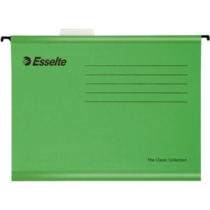 Esselte Classic versterkte hangmap - voor Folio, groen (25 stuks)