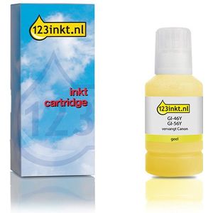 Canon GI-46Y inktfles geel (123inkt huismerk)