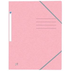 Oxford Top File+ elastomap karton pastelroze A4