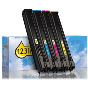 Toner Sharp MX-36GT aanbieding: zwart + 3 kleuren (123inkt huismerk)