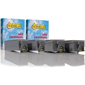 Canon aanbieding: 2 x PGI-35 + 2 x CLI-36 met chip (2 zwart + 2 kleuren) Inktcartridge (123inkt huismerk)