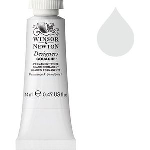 Winsor & Newton Designers gouache 512 permanent white (14 ml)
