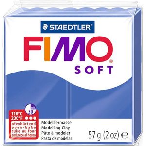 Staedtler Fimo klei soft 57g briljantblauw | 33