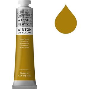 Winsor & Newton Winton olieverf 744 yellow ochre (200ml)