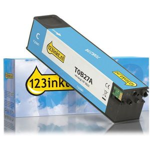 123inkt huismerk vervangt HP 982A (T0B23A) inktcartridge cyaan