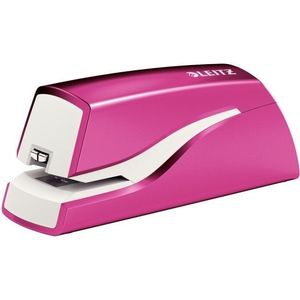 Leitz 5566 WOW elektrische nietmachine roze metallic (10 vel)