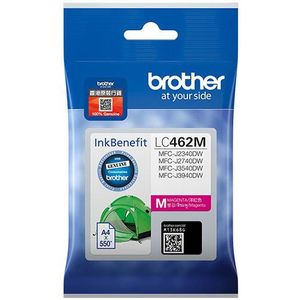 Brother - LC462M - Inktcartridge - Magenta - Origineel - Ongeveer 550 Pagina Opbrengst