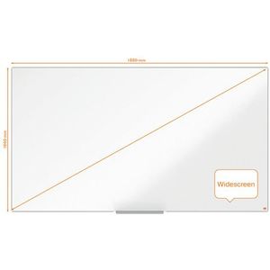 Nobo Impression Pro Widescreen whiteboard magnetisch gelakt staal 188 x 106 cm