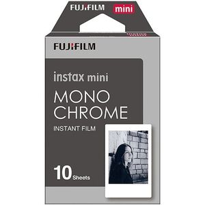 Fujifilm Instax Mini Film Monochrome (10 Vel - Zwart