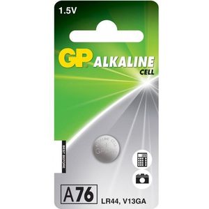 GP Alkaline knoopcel  76A/V13GA/LR44 - blister 10