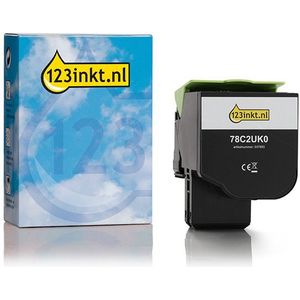 Lexmark 78C2UK0 toner zwart extreem hoge capaciteit (123inkt huismerk)