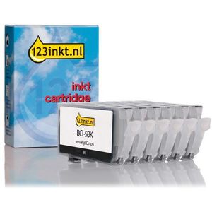 Canon BCI-5 aanbieding: zwart + 5 kleuren Inktcartridge (123inkt huismerk)