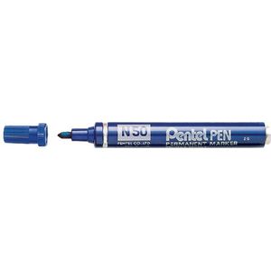 Pentel N50 permanent marker blauw