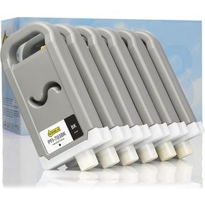 Canon PFI-303 multipack MBK/BK/C/M/Y Inktcartridge (123inkt huismerk)