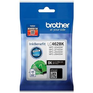 Brother LC-462BK - Inktcartridge - Zwart - Origineel - Geschikt voor 550 pagina's