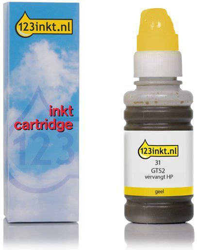 Inktfles Geel - 70 ml - Geschikt voor HP Smart Tank Printers