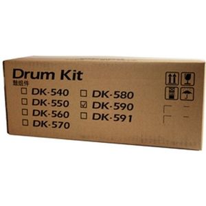 Kyocera - DK-590 - Drum - Origineel - Zwart - Capaciteit 200.000 Pagina's