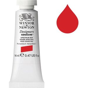 Winsor & Newton Designers gouache 623 spectrum red (14 ml)